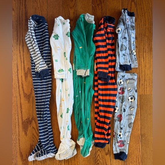 Carter's Toddler Pajamas, 5 pairs - 24 months - Picture 1 of 11